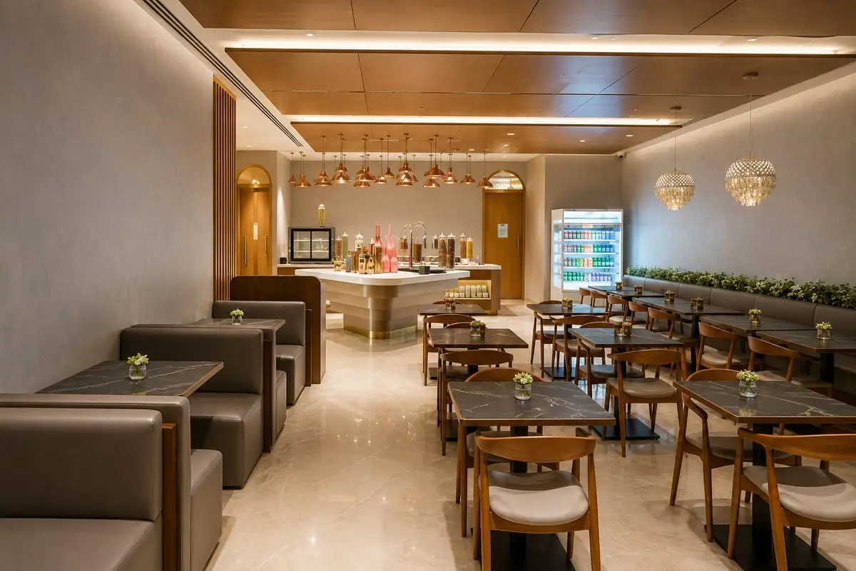Adani Silver Lounge at Sardar Vallabhbhai Patel International Airport (AMD)
