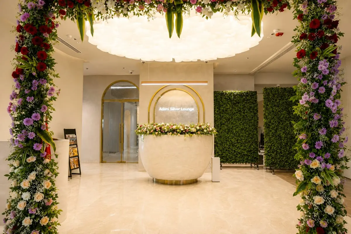 Adani Silver Lounge — Departure lounge at Sardar Vallabhbhai Patel International Airport