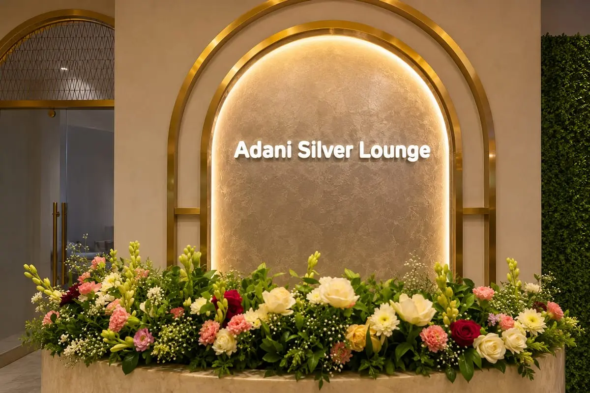 Adani Silver Lounge, T2 at Sardar Vallabhbhai Patel International Airport